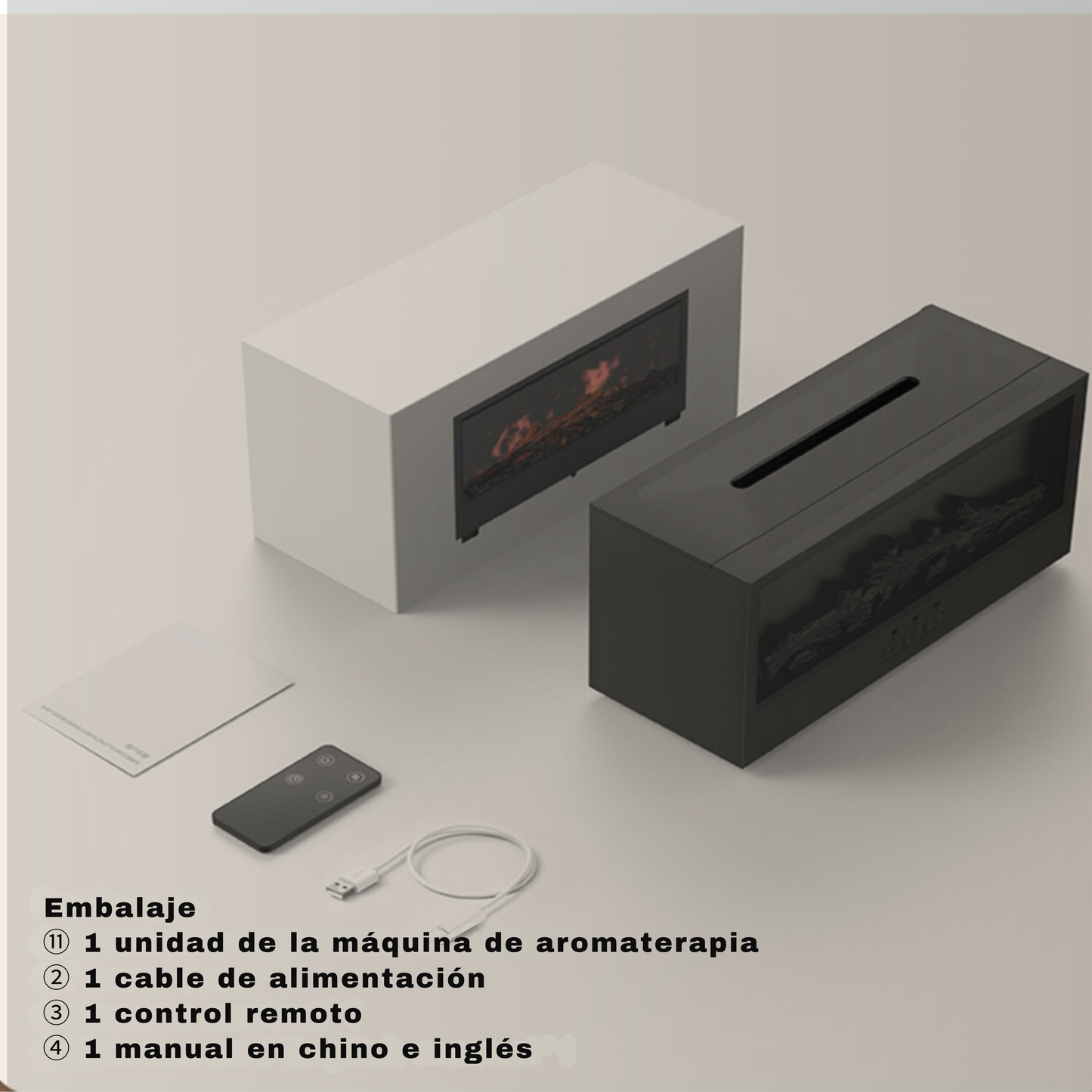 Chimenea Humidificadora Decorativa
